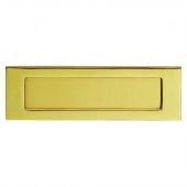 M36HPVD - Carlisle Brass - Victorian Letter Plate (PVD Stainless Brass) Size: 282x80mm - c/c: 258mm - Aperture: 229x50.5mm