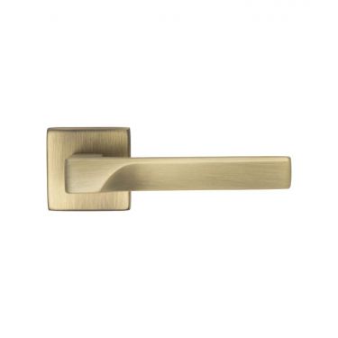 Click Here To Enlarge This Photo Of FH5AB - Carlisle Brass Manital 'Flash' Lever on Square Rose Antique Brass