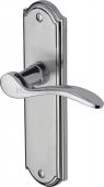 HOW1310-AP Heritage Brass Door Handle Lever Latch Howard Design Apollo Finish