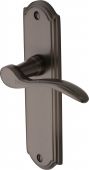 HOW1310-MB Heritage Brass Door Handle Lever Latch Howard Design Matt Bronze Finish