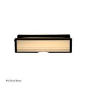 ES304 - Carlisle Brass Eurospec 307mm x 70mm Polished Brass Intumescent Letterbox