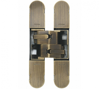 Click Here To Enlarge This Photo Of CI001131BRS00 - Carlisle Brass CEAM 1131 3D Concealed Hinge 160 x 32mm (Max 80kg per 2 hinges, 120kg per 3 hinges) Antique Satin Bronze