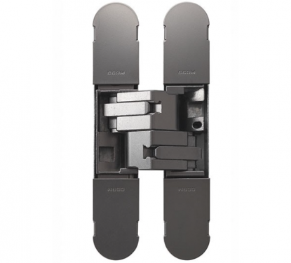 Click Here To Enlarge This Photo Of CI001131NNE00 - Carlisle Brass CEAM 1131 3D Concealed Hinge 160 x 32mm (Max 80kg per 2 hinges, 120kg per 3 hinges) Black Nickel