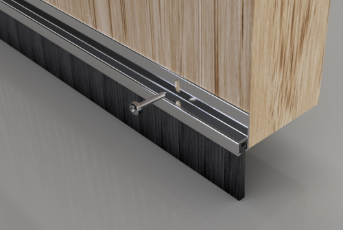 Click Here To Enlarge This Photo Of Stormguard Heavy Duty Brush Door Seal 914mm Aluminium (02SR0190914A)