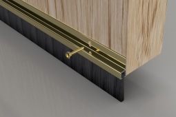 Stormguard Heavy Duty Brush Door Seal 914mm Gold (02SR0190914G)