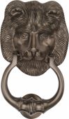 K1210-MB Heritage Brass Lion Knocker Matt Bronze Finish