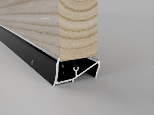 Click Here To Enlarge This Photo Of Stormguard Lowline Opening Threshold 1219mm Black &lpar;04SR0011219BL&rpar;
