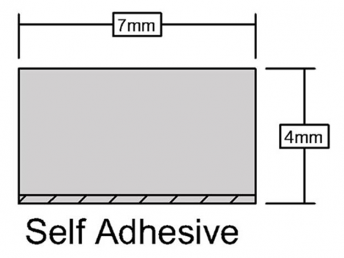 Click Here To Enlarge This Photo Of Stormguard Self Adhesive Foam 15m White (05SR022015MW)