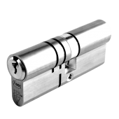 AS11829 - ASEC Kite Elite 3 Star Snap Resistant Double Euro Cylinder - 75mm 40/35 (35/10/30) KD Polished Chrome
