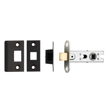 Click Here To Enlarge This Photo Of BTL25MB - Carlisle Brass Eurospec 64mm CE Tubular Mortice Latch (Square) Matt Black