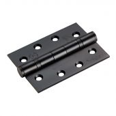 HIN1433P/13MB - Carlisle Brass Eurospec 102mm x 76mm x 3mm CE Fire Rated Grade 13 Ball Bearing Hinges Matt Black