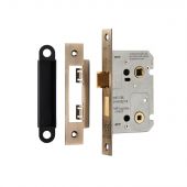 BAE5025AB - Carlisle Brass Eurospec Residential Bathroom Lock 64mm Antique Brass