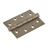 HIN1433P/13AB - Carlisle Brass Eurospec 102mm x 76mm x 3mm CE Fire Rated Grade 13 Ball Bearing Hinges Antique Brass