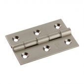 HDPBW21SN - Carlisle Brass 3x2 Double Phosphor Bronze Washered Butt Hinge Satin Nickel