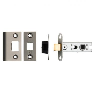 Click Here To Enlarge This Photo Of BTL25MBRZ - Carlisle Brass Eurospec 64mm CE Tubular Mortice Latch (Square) Matt Bronze