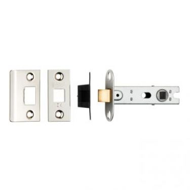 Click Here To Enlarge This Photo Of BTL30NP - Carlisle Brass Eurospec 76mm CE Tubular Mortice Latch (Square) Polished Nickel
