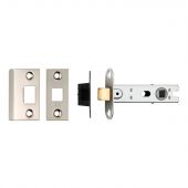 BTL30SN - Carlisle Brass Eurospec 76mm CE Tubular Mortice Latch (Square) Satin Nickel