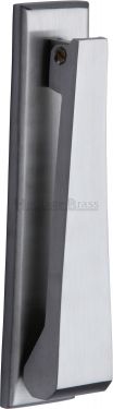 Click Here To Enlarge This Photo Of K1310-SC Heritage Brass Door Knocker Satin Chrome Finish
