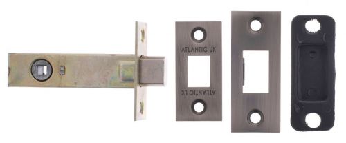 Click Here To Enlarge This Photo Of Atlantic - ADB3MBN Tubular Mortice Deadbolt 3" - Matt Gun Metal