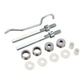 ZBBF19SS - Zoo Hardware Back to Back Fixing Pack suitable for 19mm SS201 and SS304 Pull handles