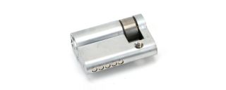 46280 From The Anvil Satin Chrome 30/10 5pin Euro Profile Single Cylinder