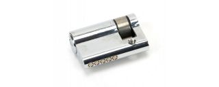 46282 From The Anvil Polished Chrome 35/10 5pin Euro Profile Single Cylinder