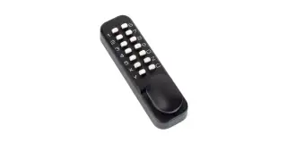 46287 From The Anvil Black Digital Keypad Lock + 60mm Backset Latch Bolt