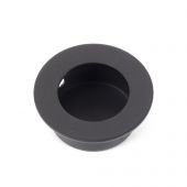 46289 From The Anvil Black 30mm Ø Small Flush Pull