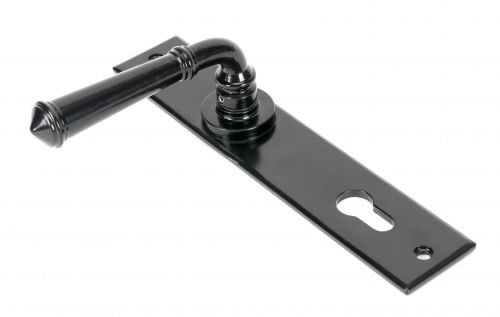 Click Here To Enlarge This Photo Of 45589 From The Anvil Black Regency Lever Espag. Lock Set - 92mm Centres (215mm Screw Centres)