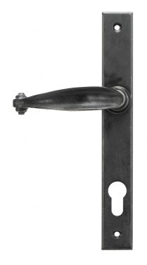 Click Here To Enlarge This Photo Of 45593 From The Anvil External Beeswax Cottage Slimline Lever Espag. Lock Set - 92mm Centres (212mm Screw Centres)