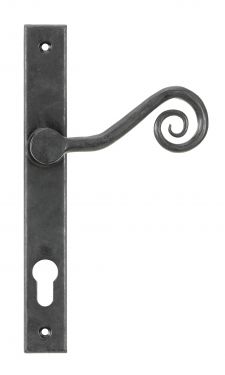 Click Here To Enlarge This Photo Of 45594L From The Anvil External Beeswax Monkeytail Slimline Lever Espag. Lock Set - LH - 92mm Centres (212mm Screw Centres)