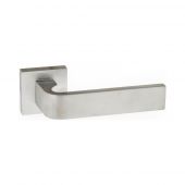 Atlantic - FMS413SC Forme 'Monza' Designer Lever on Minimal Square Rose - Satin Chrome