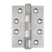 Eclipse 14888 Grade 13 Satin Stainless Steel Ball Bearing Hinges 102 x 76 x 3mm