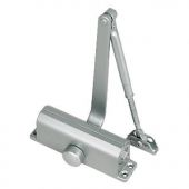Eclipse 28734 Fixed Size 3 Overhead Silver Door Closer