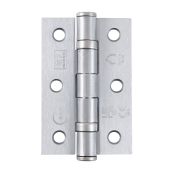 Eclipse 14101 Grade 7 Satin Chrome (Mild Steel) Ball Bearing Hinges 76 x 51 x 2mm