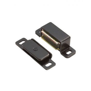 Click Here To Enlarge This Photo Of FTD840BLK - Carlisle Brass Fingertip Design Steel Magnetic Catch (6kg Pull) 46 x 15 x14mm Black