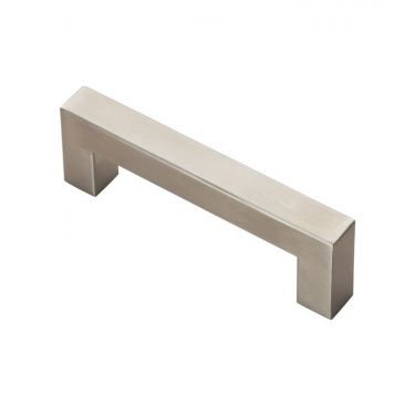 Click Here To Enlarge This Photo Of FTD403ASSS - Carlisle Brass Fingertip Design Linear Handle 110mm (96mm c/c) Satin Stainless Steel