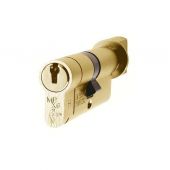 CYX71370PB - Carlisle Brass Eurospec MPX6 1* British Standard 6 Pin Euro Profile Cylinder & Turn 70mm (35/35T) Polished Brass