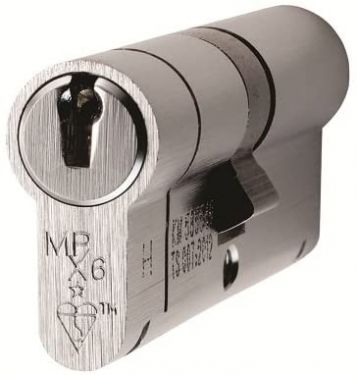 Click Here To Enlarge This Photo Of CYX71270SC - Carlisle Brass Eurospec MPX6 1* British Standard 6 Pin Euro Profile Double Cylinder 70mm (35/35) Satin Chrome