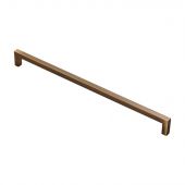 FTD401FAB - Carlisle Brass Fingertip Design Block Handle 330mm (320mm c/c) Antique Brass