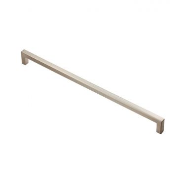 Click Here To Enlarge This Photo Of FTD401FSN - Carlisle Brass Fingertip Design Block Handle 330mm (320mm c/c) Satin Nickel