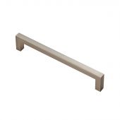 FTD401CSN - Carlisle Brass Fingertip Design Block Handle 170mm (160mm c/c) Satin Nickel