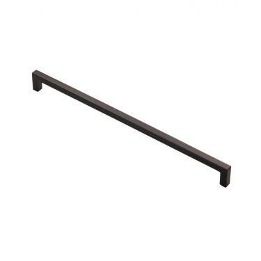 Click Here To Enlarge This Photo Of FTD401FMB - Carlisle Brass Fingertip Design Block Handle 330mm (320mm c/c) Matt Black