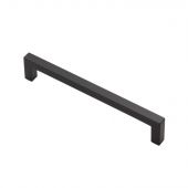 FTD401CMB - Carlisle Brass Fingertip Design Block Handle 170mm (160mm c/c) Matt Black