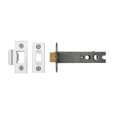 Click Here To Enlarge This Photo Of YKAL4N-PC&PN M.Marcus York Architectural Tubular Latch 4" Polished Chrome/Nickel Finish