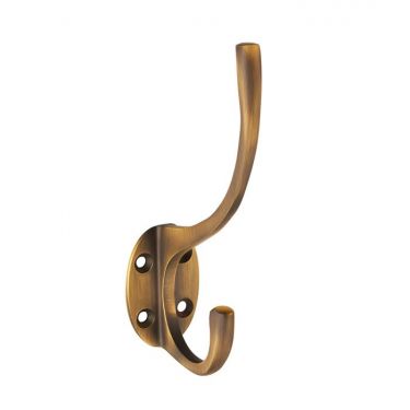 Click Here To Enlarge This Photo Of AA25AB - Carlisle Brass Victorian - Hat & Coat Hook Antique Brass