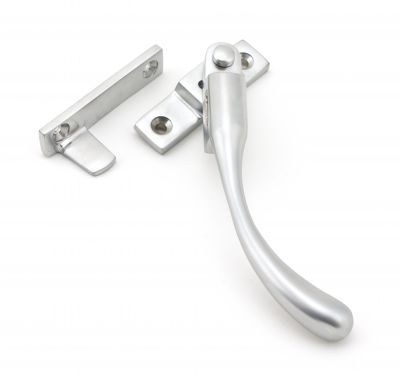 Click Here To Enlarge This Photo Of 45399 From The Anvil Satin Chrome Night-Vent Locking Peardrop Fastener - RH