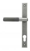 45529 From The Anvil Pewter Brompton Slimline Lever Espag. Lock Set - 92mm centres - 212mm screw centres