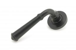 45639 From The Anvil External Beeswax Regency Lever on Rose Set (Plain)