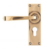 45790 From The Anvil Polished Bronze Avon Lever Euro Set